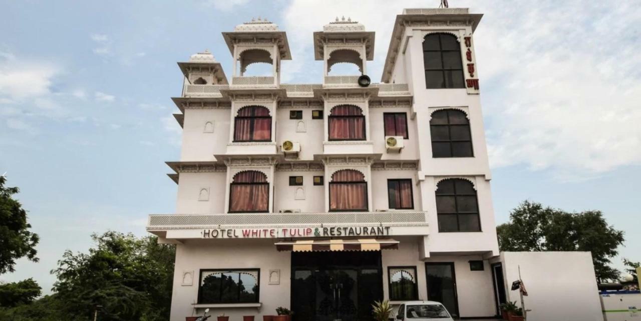 Hotel White Tulip-5 Mins From Airport With Swimming Pool Udaipur Exterior photo